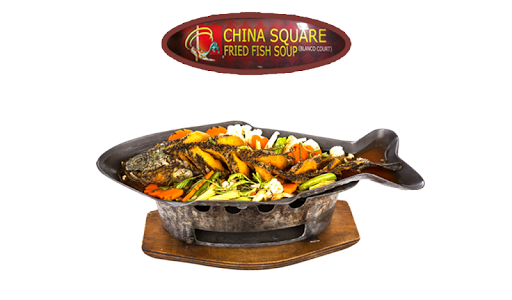 china square fried fish soup