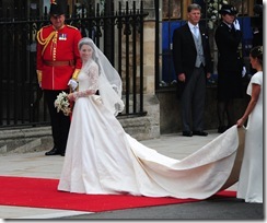 royal wedding westminster abbey kate arriving 2 290411