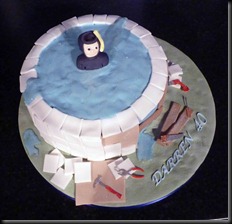 Pool-Birthday-Cake