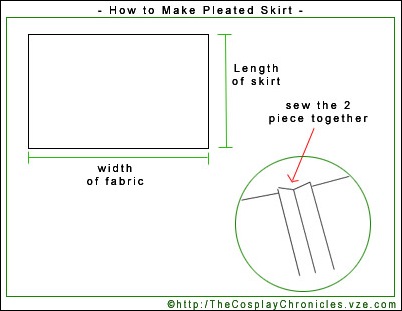 pleated skirt 01