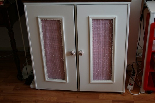 Cupboard makeover after