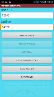 Professionisti Cerca Artigiani Screenshots 0
