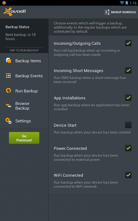 Mobile Backup & Restore - screenshot