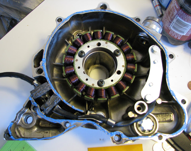 v star 650 stator replacement