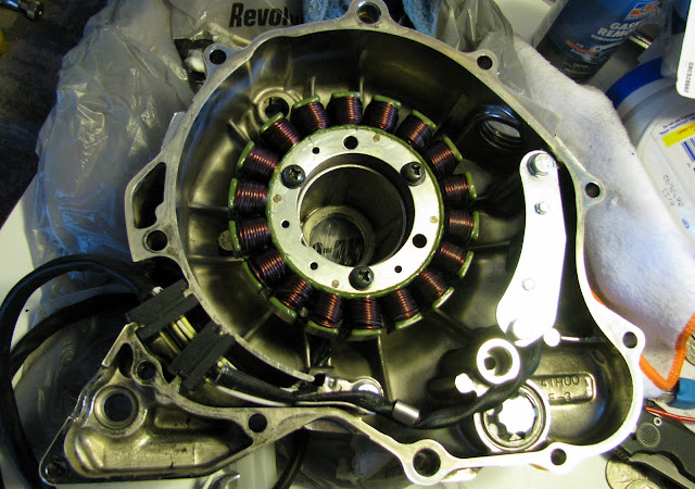 v star 1100 stator replacement