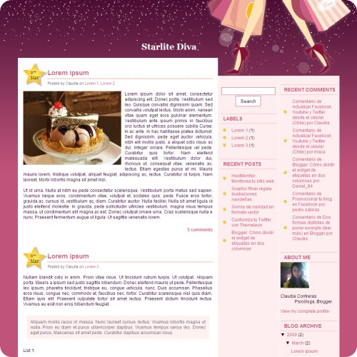 starlite-diva-blogger-template