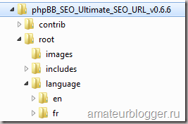 Русификация мода phpBB SEO Ultimate SEO URL