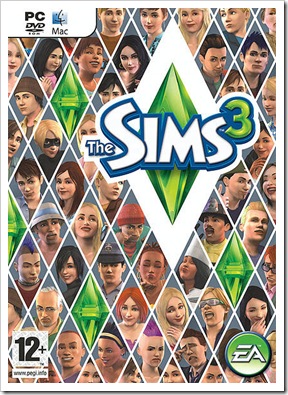 the sims 3 box cover