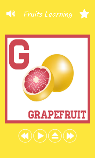 【免費教育App】Kids Fruits Flashcards-APP點子