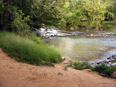Euharlee Creek beneath the Bridge