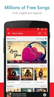   Wynk Music: MP3 & Hindi songs- screenshot thumbnail   