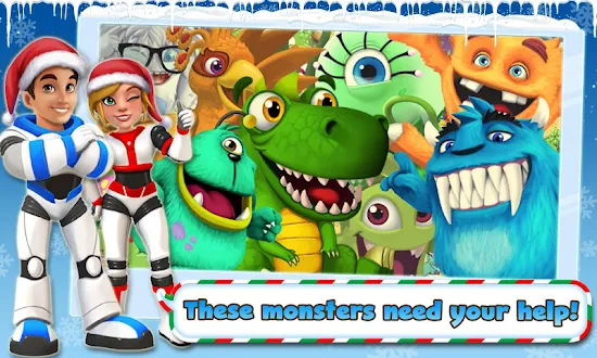 Monsterama Planet Christmas Apk