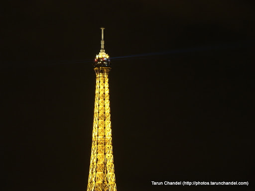 paris city at night. Eiffel Tower and Paris City At