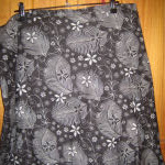 Grey Flowery Sidonie Skirt