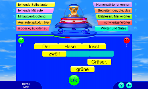  Richtig schreiben – Fragenbär  