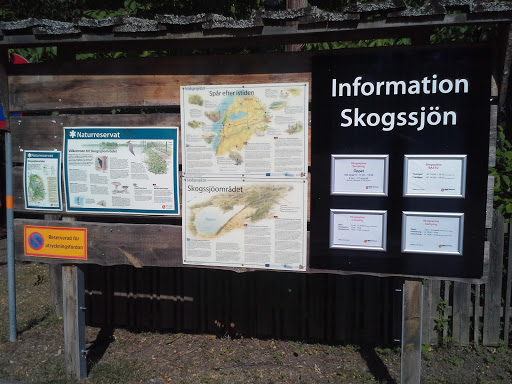 Skogssjön - Informatoonsskylt