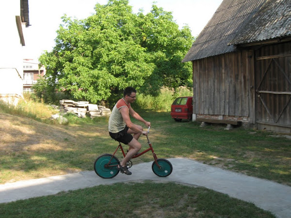 muzeum rowerów gołąb - rower galopujący