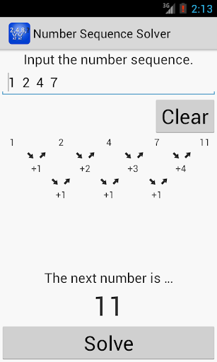 Number Sequence Solver