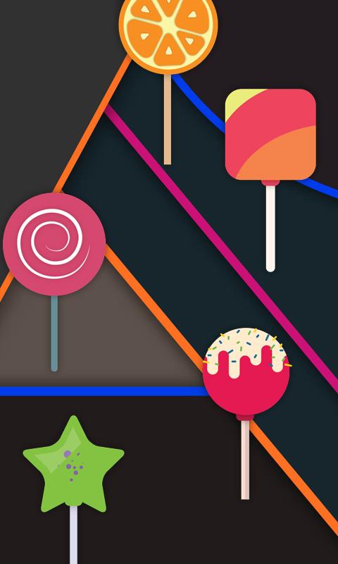 Lollipop Live Wallpaper Pro Screen 3