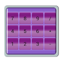 Purple Calculator icon