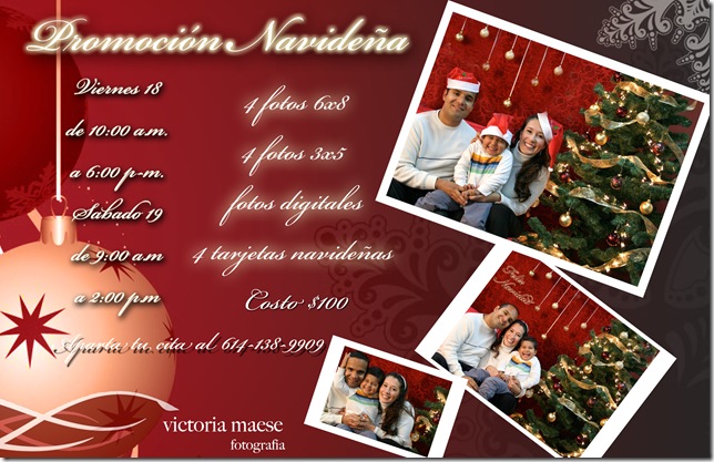 Promocion Fotos Navidad