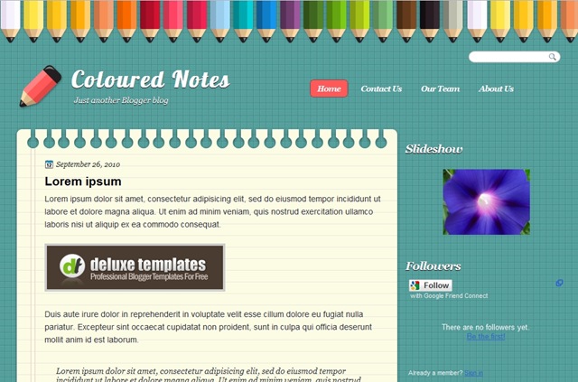 Coloured Blogger Template XML 4 FREE coloured-blogger-template-xml-4-free