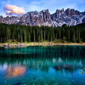 Reflections II by Michael Otter - Landscapes Waterscapes