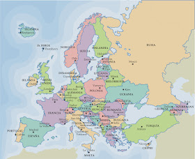 Mapa político de Europa