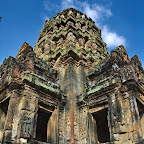 Thommanon - Eight devata (sacred female image) on the southwest corner of the central building. Siem Reap, Cambodia http://www.Devata.org