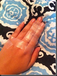 Sprained Finger 040211