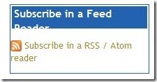 subscribe rss