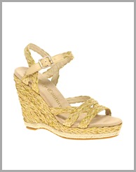 Outfits Anonymous: straw wedge sandals