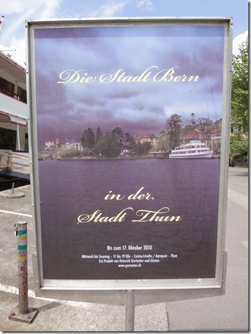 Die Stadt Bern - Das Plakat