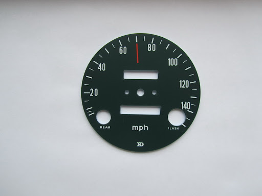 honda cb750 sohc. Honda CB750 K1 speedo face