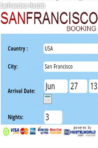 Sanfrancisco Hostel Booking