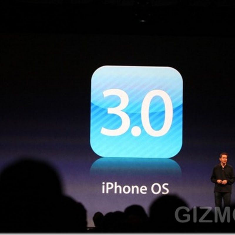 Ya salió el iPhone 3.0