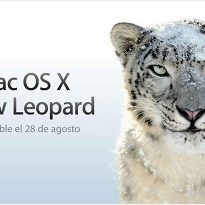 Mac OS X Snow Leopard en la AppStore