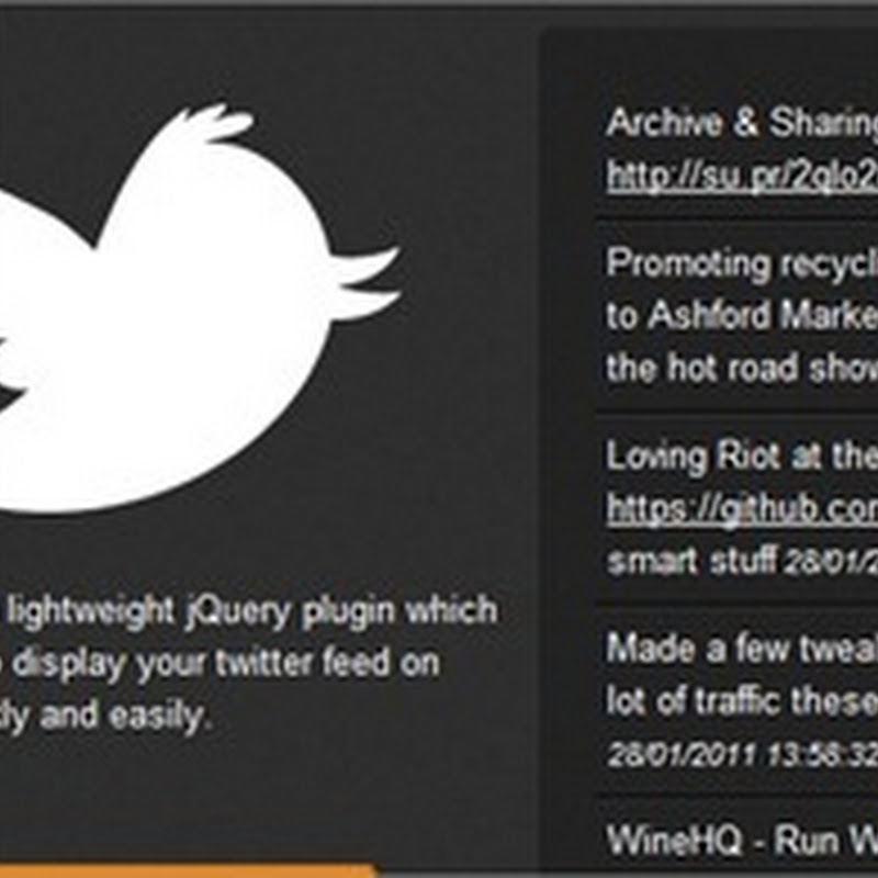 Cómo mostrar tweets en tu blog con jQuery