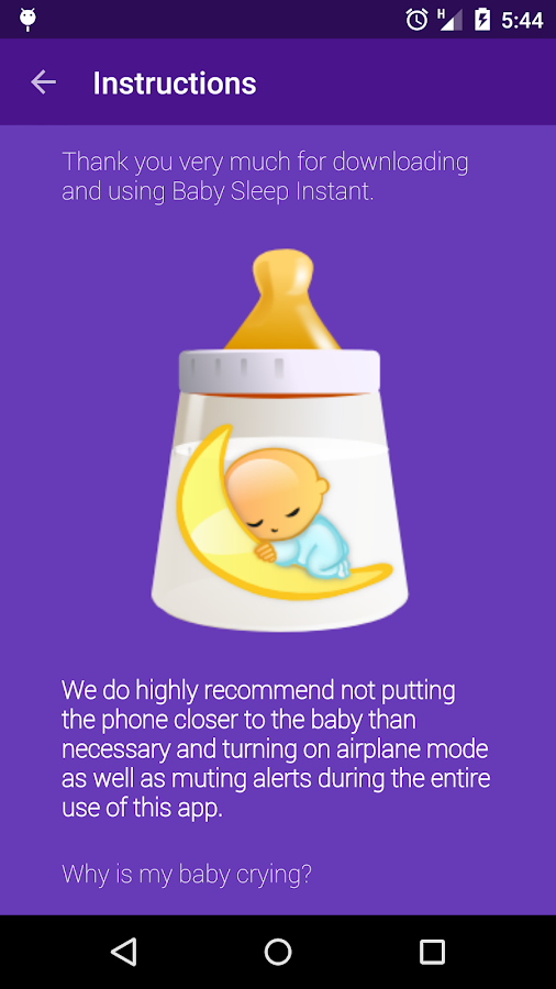 Baby Sleep Instant Android Apps on Google Play
