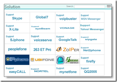 Yealink Easy VOIP ‘Solutions page’