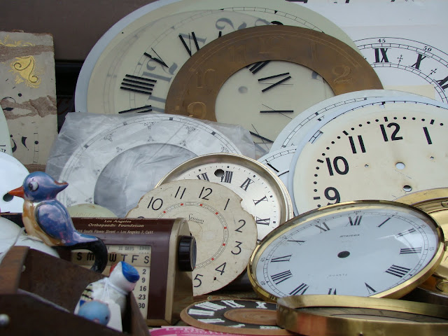 the estate of things chooses vintage clock faces
