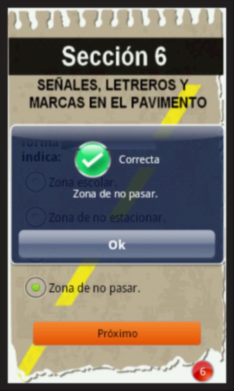 Drivers Ed  FL español DMVPro Screen 3