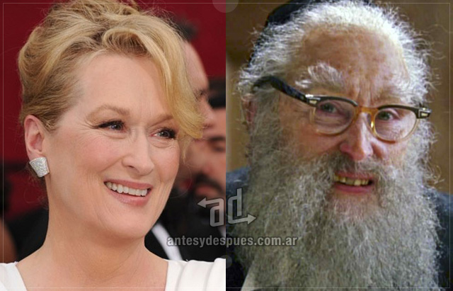 Meryl Streep sin máscara