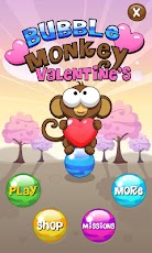 Bubble Monkey Valentine's Day!