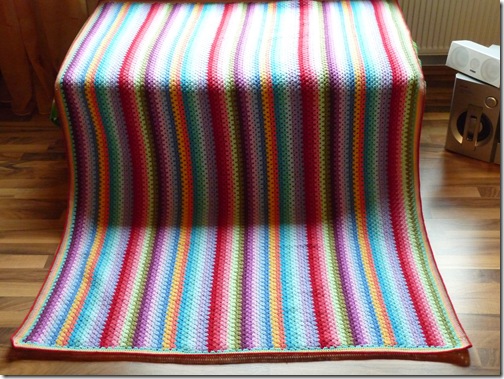 Granny Stripe Blanket (2)