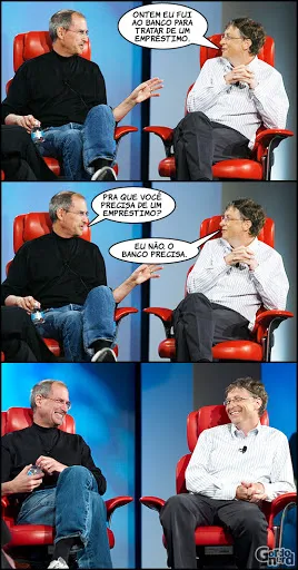 stevejobs billgates 3 Steve Jobs vs. Bill Gates