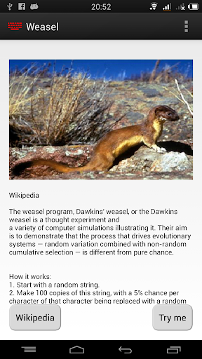 Weasel Program