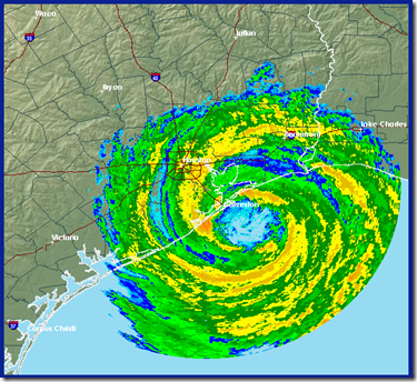 Hurricane Ike Radar