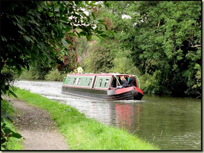 A barge on the Bridgewater Canal