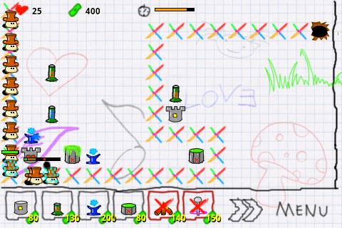 Doodle Defense Screen 3